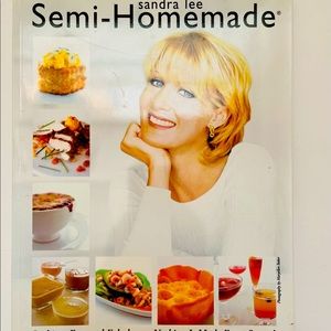 Vintage 2001 Cook Book Sandra Lee Semi Homemade Cooking Recipe